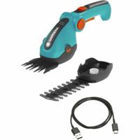 GARDENA accu gras- & buxusschaar comfortcut li grasschaar (turquoise/zwart, incl. li-ion-accu 3,0ah) - thumbnail