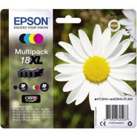 Epson inktcartridge 18XL, 450 pagina&apos;s, OEM C13T18164012, 4 kleuren - thumbnail
