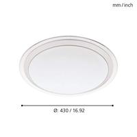 Eglo PlafondlampCompeta-C - 96818 - thumbnail