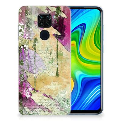 Hoesje maken Xiaomi Redmi Note9 Letter Painting Hoesje maken Xiaomi Redmi Note9 Letter Painting