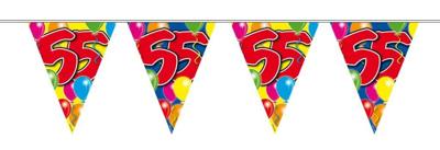 Vlaggenlijn leeftijd &apos;55&apos;