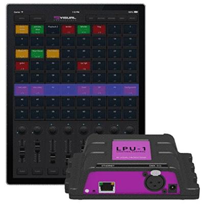 Visual Productions QuadCore DMX sturing & interface