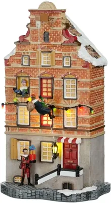 Luville Facade Sinterklaas & Piet battery operated