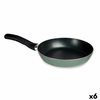 Pan Kinvara Groen Aluminium 24 cm (6 Stuks)