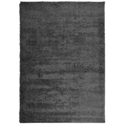 VidaXL Vloerkleed pamplona shaggy hoogpolig 140x200 cm antraciet
