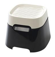 Savic ergo cube drinkbak creme / zwart - thumbnail