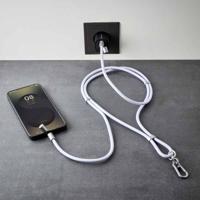 Intenso 7991003 USB-C-kabel USB 2.0 USB-C stekker, USB-C stekker 1.65 m Lila Telefoonkoord - thumbnail