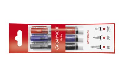 Penseel caran d ache m breed fibre tip set 3st