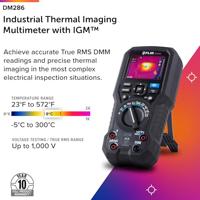 FLIR DM286 Multimeter Geïntegreerde warmtebeeldcamera CAT III 1000 V, CAT IV 600 V Weergave (counts): 6000 - thumbnail