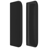 Boxspring met matras kunstleer zwart 160x200 cm - thumbnail