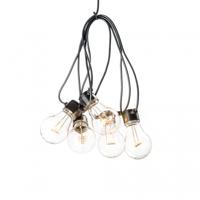 LED feestverlichting 4.5 meter met 10 lampen warmwit - thumbnail