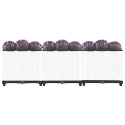 Plantenbak verhoogd 120x40x38 cm polypropeen Plantenbak verhoogd 120x40x38 cm polypropeen