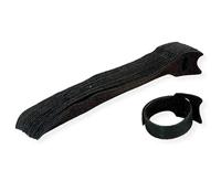 Value 25.99.5240 Klittenband kabelbinder Om te bundelen Lusdeel, Haak- en lusdeel, Haakdeel (l x b) 15 cm x 10 mm Zwart 20 stuk(s) - thumbnail
