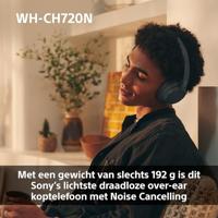 Sony WH-CH720N Draadloze Bluetooth Noise Cancelling Over-Ear Koptelefoon, Geluid van hoge kwaliteit, Ambient Sound Mode, Lichtgewicht ontwerp, BatteriJduur tot 50 uur, iOS & Android - Roze - thumbnail