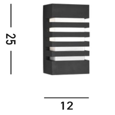 Searchlight Design muurlampFreel - 3393GY