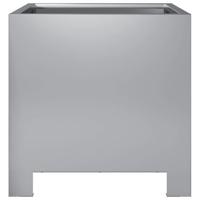 Plantenbak 30x30x30 cm gegalvaniseerd staal - thumbnail