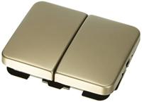 Busch-Jaeger 2CKA001751A1773 Serietoets Afdekking Brons 1 stuk(s) - thumbnail