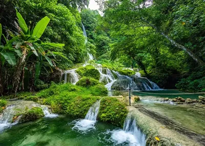 Alexsar Art Tuinschilderij waterval 70x50cm