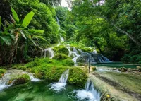 Alexsar Art Tuinschilderij waterval 70x50cm - thumbnail