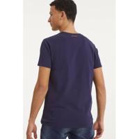 A fish named Fred T-shirt met biologisch katoen donkerblauw - thumbnail