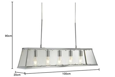 Searchlight HanglampVoyager 5-lichts - 4614-5CC