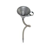 Bikeservice trechter funnel w flexible hose metal 600mm - thumbnail