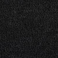 VidaXL Deurmat halfrond 40x60 cm getufte kokosvezel zwarty - thumbnail