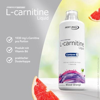 L-Carnitine Liquid 1000ml Blood Orange