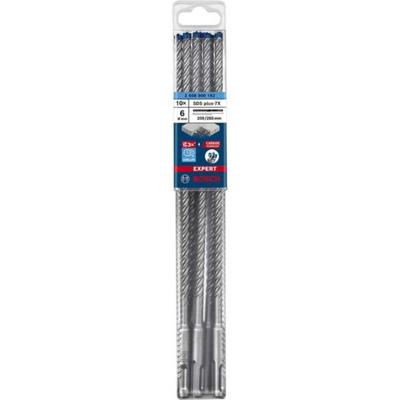 Bosch Accessories EXPERT SDS plus-7X 2608900162 Hamerboor 10-delig 6 mm Gezamenlijke lengte 265 mm SDS-Plus 10 stuk(s) Bosch Accessories EXPERT SDS plus-7X 2608900162 Hamerboor 10-delig 6 mm Gezamenlijke lengte 265 mm SDS-Plus 10 stuk(s)