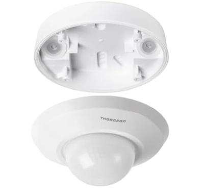 Enzo Aanwezigheidsmelder IR in/opbouw plafond | 360 graden IP44 wit - 3900552
