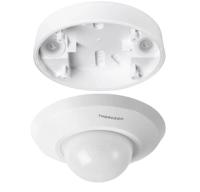 Enzo Aanwezigheidsmelder IR in/opbouw plafond | 360 graden IP44 wit - 3900552 - thumbnail