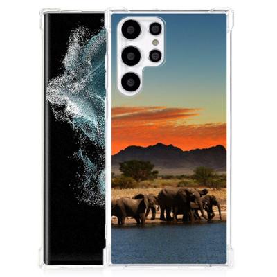 Samsung Galaxy S22 Ultra Case Anti-shock Olifanten Samsung Galaxy S22 Ultra Case Anti-shock Olifanten
