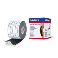 Leukotape K Kleefwindel Elast Zwart 5cmx5m 1 - thumbnail