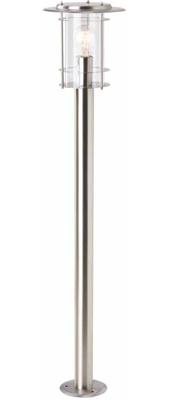 Brilliant 44785/82 York Staande buitenlamp Halogeen E27 60 W RVS