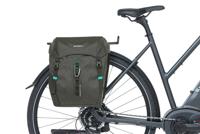Basil Discovery365d dubbele fietstas zwart melee - thumbnail