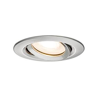 Paulmann Inbouwlamp voor badkamer Set van 3 stuks 21 W IJzer (geborsteld)