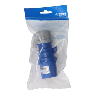 Stekker EDM Blauw Blauw/Wit Lucht 16 A CETAC