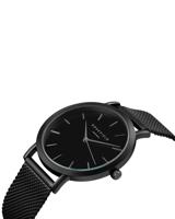 Rosefield The Mercer Quartz Polshorloge Vrouw Zwart - thumbnail