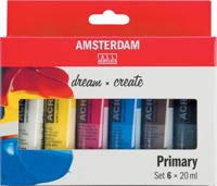 Amsterdam standard series acrylverf primaire set 20ml, 6dlg. - thumbnail