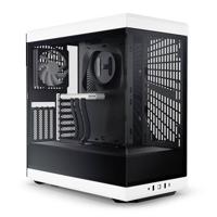 HYTE Hyte Y40 Midi Tower, Tempered Glass - schwarz/weiß Midi-tower Behuizing, Gaming-behuizing Wit - thumbnail