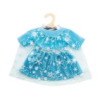 Heless Poppenjurk ijsprinses met cape, 35-45 cm - thumbnail
