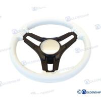 CABLES,MANDOS,DIRECCIONES Y FLAPS GS41284 - VOLANTE 350 mm BLANCO - thumbnail