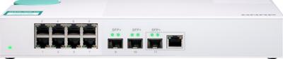 QNAP QSW-308-1C netwerk-switch Unmanaged Gigabit Ethernet (10/100/1000) Wit