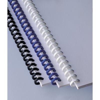 GBC ClickBind bindruggen, doos van 50 stuks, 8 mm, zwart