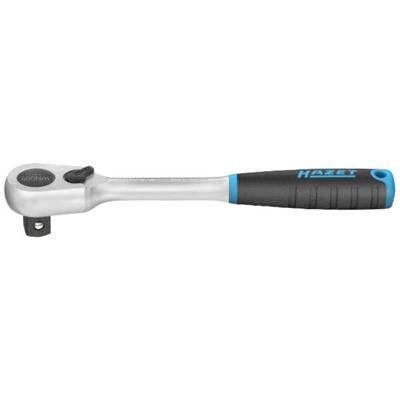 HAZET HiPer fijnvertande omschakelratel · kort 916HPK · 1/2 inch (12,5 mm) vierkant massief · Lengte: 200 mm