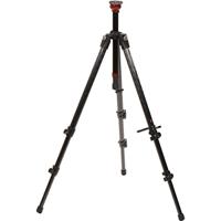Manfrotto 755CX3 Treppiede Serie MDEVE per Video, con Base Livellante da 50 mm, 3 Sezioni a Tubo Singolo, in Carbonio, Nero - thumbnail