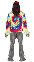 Hippie Outfit Tie Dye Heren - thumbnail