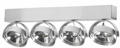 Artdelight SpotbalkDutchess 4-lichts - QR 0004 ALU