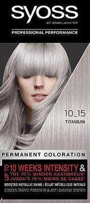 Syoss Syoss Color Baseline 10-15 Titanium Haarverf (1set)