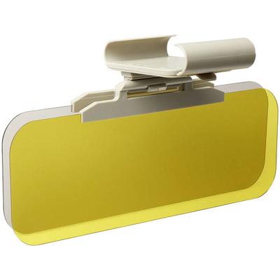 ProPlus zonneklep met nightvision 320 mm beige/geel